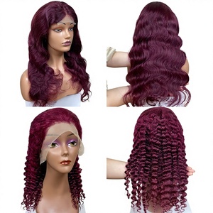 Parrucche e Toupet <span class=keywords><strong>in</strong></span> Capelli Umani Brasiliani per Europa, America e Africa, Modello 99J, Parrucche <span class=keywords><strong>in</strong></span> Veri Capelli che Aumentano il Volume, 18-28 <span class=keywords><strong>Pollici</strong></span> - Product Image 2