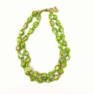 สร้อยคอประดับดอกไม้เคลือบทองคำแท้ CBBA-1946 SmileJoyas ดีไซน์สวยงาม ทนทาน เหมาะสำหรับงานปาร์ตี้ ของขวัญสำหรับผู้หญิง - Product Image 1