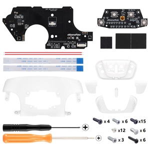 EXtremeRate Kit de Remapping RISE4 avec Paddles Arrière Blancs et Boutons Arrière Programmables pour Manette Pro Nintendo Switch - Product Image 2
