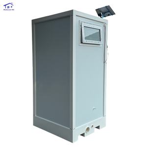 Cabina de Baño Portátil Prefabricada, Duradera y Ecológica, Fabricada en Plástico, Baño Modular para Exteriores con Lavabo y Inodoro - Product Image 5