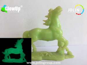 Jolin corporation fosforescente polvere di bagliore nel pigmento scuro giallo-verde grado di polvere luminosa per colorante - Product Image 5