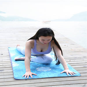 Di alta qualità in silicone punti indietro in microfibra stuoia <span class=keywords><strong>yoga</strong></span> asciugamano antiscivolo all'ingrosso - Product Image 1