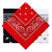 Bandana en coton personnalisé, doux et réutilisable, imprimé avec des motifs sur mesure pour les commandes en gros, les événements et les activités de plein air
