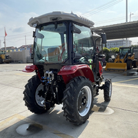 Traktor Pertanian Mini Bersertifikasi CE, Tenaga Kecil, Harga Terjangkau, Traktor Roda Empat untuk Penyemaian/Pengolahan Tanah untuk Pertanian