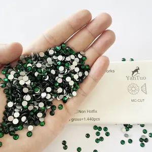 Yantuo Kristall papier für Strass SS20 Strass steine mit flachem Rücken Non HotFix Glass Strass steine für Nail Art DIY