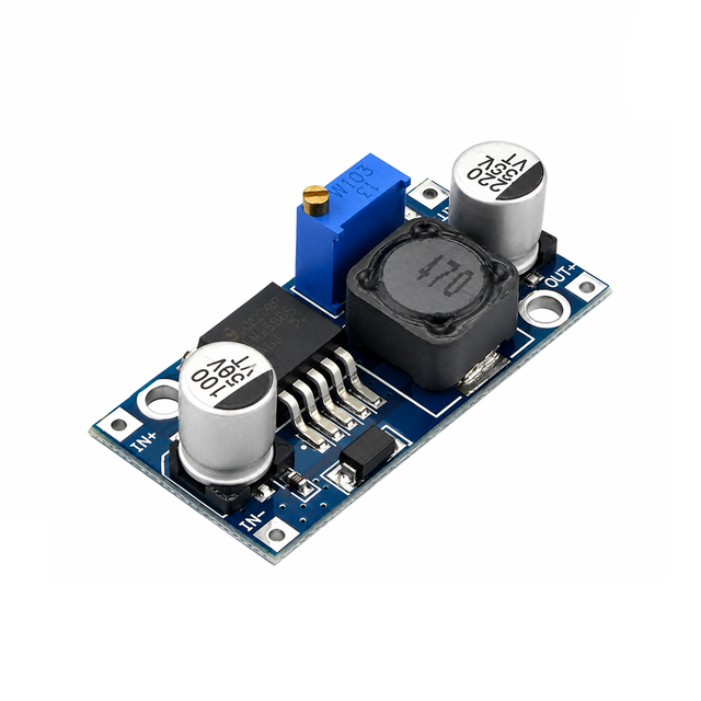 High Conversion DC DC Adjustable Buck Converter Module HW411 7V 40V 3A LM2596S Step Down Power Supply
