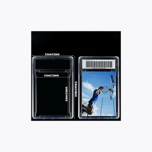 Anti-poussière Acrylique Basketball Sport Card Slab Clear Credit Cards Holder Poke Mon TCG Playing Game Card Hard Sleeve Case