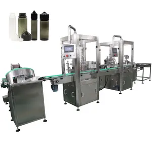 New Design Free Shipping Automatic 10ml 50ml 100ml glass Bottle filling machine small oil bottle filling and capping machine