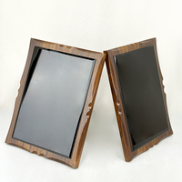 Plaques vierges personnalisées en bois plaqué or aluminium pour certificats et récompenses MH-NJ0456