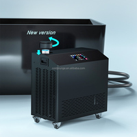 Fábrica al por mayor de alta calidad WiFi Spa enfriador de agua sistema de refrigeración APP controlado frío inmersión bañera enfriador con filtro