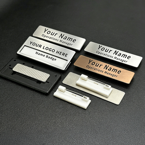 Business Magnet Pin Metal <b>Tag</b> Customized <b>Name</b> Badges Premium Metal Craft Handmade Gift for Staff Business Office Daily Wear - Product Image 6