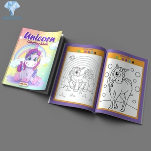 Libro de Arte para Rascar para Niños, Mandala, Unicornio, Dibujo Mágico, Pintura con Agua, Libro para Colorear con Pegatinas, Libro de Dibujo - Product Image 3
