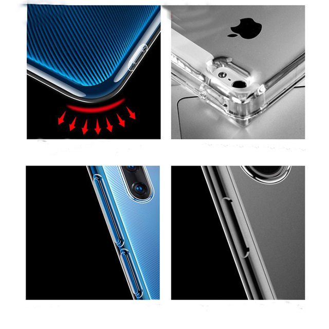 Transparent Shockproof Anti-Fall Anti-Slip Dirt-Resistant Vivo X23 Phone Case Soft Silicone Imitation Low Price
