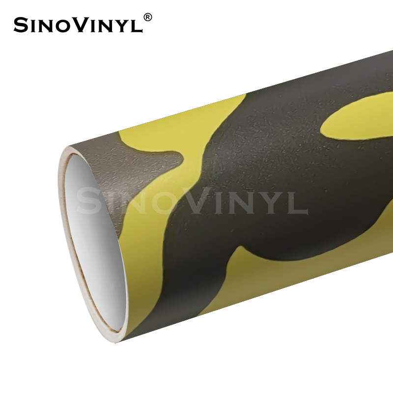Noir Jaune Camouflage