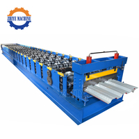 Machine de profilage de plaques de plancher de construction, ligne de fabrication de supports en acier structurel, machinerie de fabrication de plaques d'acier