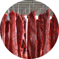 96-bakjes automatische vleesdroogmachine met pomp, energiebesparende elektrische jerky/biltongdroger, warmtepomp visdroger