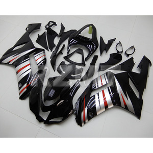 Kit de carenado de motocicleta para <span class=keywords><strong>Kawasaki</strong></span> <span class=keywords><strong>Ninja</strong></span> <span class=keywords><strong>636</strong></span> 2007 <span class=keywords><strong>2008</strong></span> ZX636 ZX6R, juego de carenados de ABS personalizado, accesorios, K0607-104a - Product Image 2