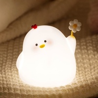 ZCX nouveauté chambre ensemble cadeaux uniques avec coq endormi et lampe pour décor de chambre
