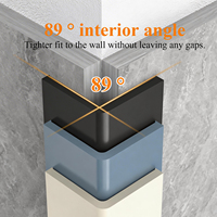 Profilé d'angle en PVC moderne en forme de L |   Profilé Écologique et Durable pour la Protection des Murs et des Coins des Villas et Hôtels