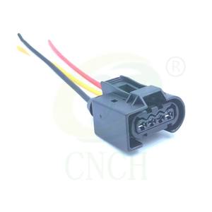 Mercedes-benz için 4 Pins su pompası demeti konnektörü fiş Volvo BMW 3 5 7 X5 X6 X1 Z4 N52 N54 N55 - Product Image 2