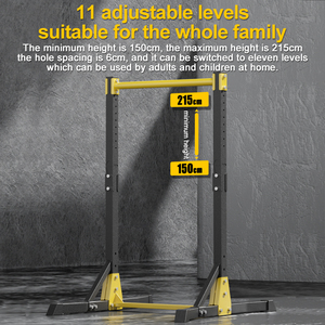 Tour de musculation autoportante en acier, antidérapante, réglable et durable, avec station de traction <span class=keywords><strong>pour</strong></span> la maison - Product Image 4