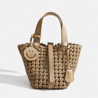 Sac bandoulière personnalisé en nylon et néoprène tressé de haute qualité 2026 – Sac fourre-tout décontracté imperméable et durable, tissé à la main, tendance