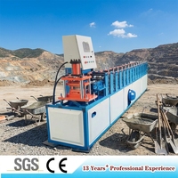 Machine de formage à froid de volets roulants en acier inoxydable, machine de formage à froid de volets roulants métalliques pour la fabrication de portes - Vente chaude