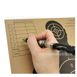 Giấy mục tiêu bắn cung chuyên nghiệp ba lớp thép với lông nhựa dành cho cung hợp chất, cung recurve, bắn cung bằng cán tre - Product Image 5