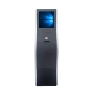 Fabriek 17 Inch Bank/Ziekenhuis/Kliniek Draadloze Queuing Systeem Token Nummer Ticket Dispenser Qmatic Wachtrij Kiosk