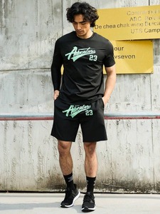 Custom-made men's summer suits, shorts, and <b>T</b>-<b>shirts</b>; factory specializing in custom-made items. f10 - Product Image 5