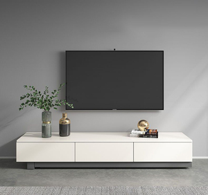 Noordse design klassieke <span class=keywords><strong>tv</strong></span>-meubelset, vloermodel, houten kast, meerdere opbergruimtes, modern, eenvoudig, woonkamer, slaapkamer, salontafel - Product Image 2