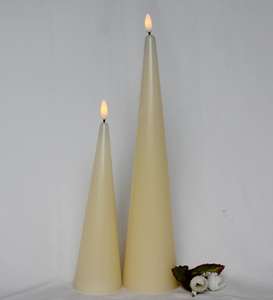 Velas cónicas LED 3D para decoración y adornos del hogar - Product Image 2