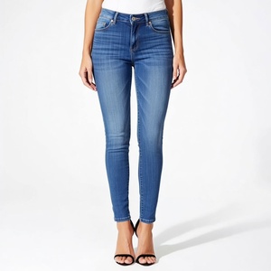 Pantalon en jean skinny élégant pour femme Wangsheng, taille haute, très extensible, style Y2K streetwear, avec logo, pour l'hiver, modèle Vint WS-ZL-01-010 - Product Image 6