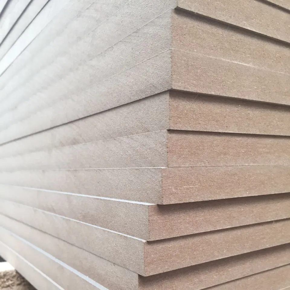 Low price melamine faced or raw mdf board with high quality for turkey market