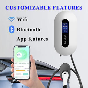 Nouveau véhicule d'énergie 32a 22kw Gbt Evse Ac 3 phases courant réglable 16a maison Ev charge ménage 7kw <span class=keywords><strong>chargeur</strong></span> de voiture électrique - Product Image 3