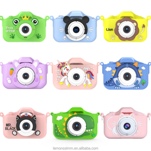 Divertida Mini Cámara Infantil con Fundas de Silicona, Cámara Digital HD 1080P, Cámara de Video con Proyección para Niños, Regalos de Fotografía para Exteriores - Product Image 1