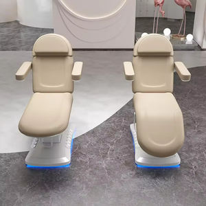 Moderno salone di bellezza viso spa massaggio tavoli 3 motore elettrico terapia cosmetica lettino da massaggio con controllo del piede - Product Image 3