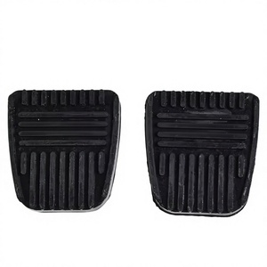Tapis de pédale de frein et d'embrayage en caoutchouc, pour Toyota RAV4 Camry Land Cruiser Celica, 2 pièces, 31321 14020 - Product Image 2