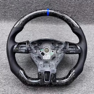 Volante de fibra de carbono a <span class=keywords><strong>precio</strong></span> de fábrica para Volkswagen VW Golf MK 6 volante de fibra de carbono forjado - Product Image 3