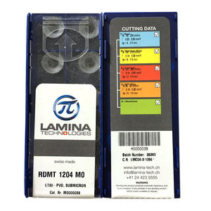 Metal Tnmg RDMT1204MO LT30 Inserto de fresado Herramienta de torneado Insertos de carburo de tungsteno para torno - Product Image 1
