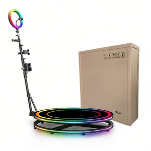 Machine de photomaton professionnelle à 360 degrés et photomaton portable pour les fêtes d'anniversaire avec montage facile - Product Image 3