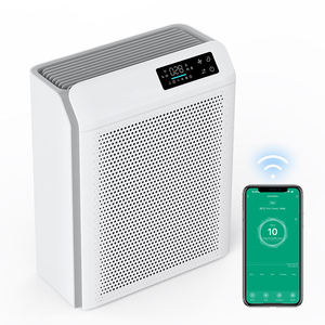Purificateur d'air intelligent Tuya avec contrôle par application, mode automatique et moniteur de qualité de l'air en temps réel pour la maison et le bureau - Product Image 1