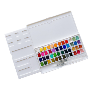 Artiste — ensemble de peinture <span class=keywords><strong>aquarelle</strong></span>, 36 couleurs, Portable, métallique solide - Product Image 4