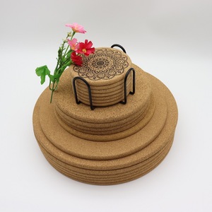 Настраиваемые квадратные подставки из пробки для стаканов и коктейльных бокалов, впитывающие влагу и сохраняющие тепло, для баров, с возможностью индивидуализации - Product Image 3