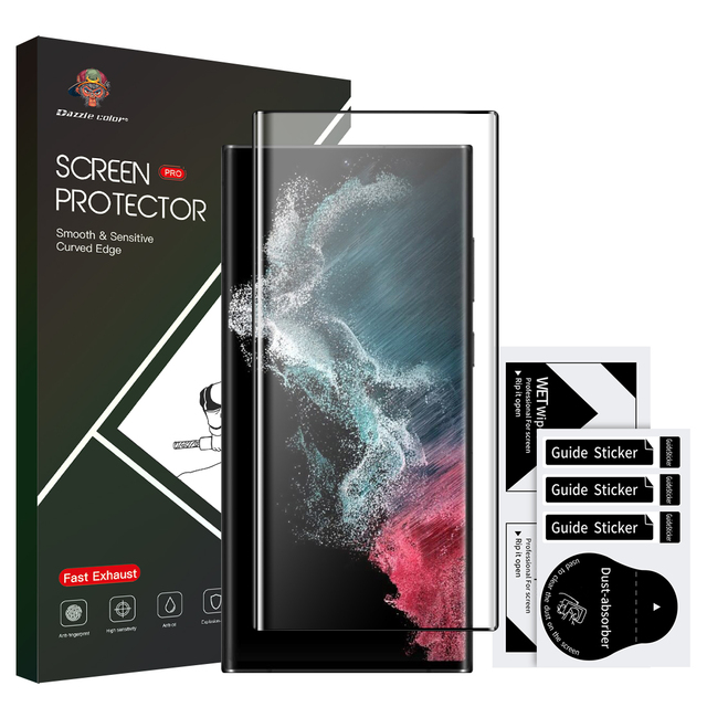 9H 2.5D Screen Protector for Samsung Galaxy S23 S22 Ultra Plus S21 S20 FE Ultra S10 Lite E 4G S9 S8 Plus Note 20 10 9 S10E 5G S