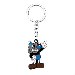 Llavero de metal con figura de personaje de Game <span class=keywords><strong>Cuphead</strong></span> - Product Image 3