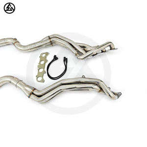 Collecteur de collecteurs en acier inoxydable à débit libre de haute qualité CSZ pour <span class=keywords><strong>Ford</strong></span> <span class=keywords><strong>Mustang</strong></span> 5.0L <span class=keywords><strong>V8</strong></span> 2014- Long Tube Headers d'échappement - Product Image 2