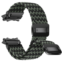 Bracelet de montre en nylon tressé élastique magnétique Win-Win Factory pour Amazfit T-Rex 2 3 Ultra