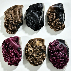 Promoción 13.8$ Letsfly Pixie Loose Wave 13x4 Pelucas de Encaje, Pelucas Cortas de Corte Pixie, Cabello Humano Natural, Pelucas Baratas al por Mayor - Product Image 1