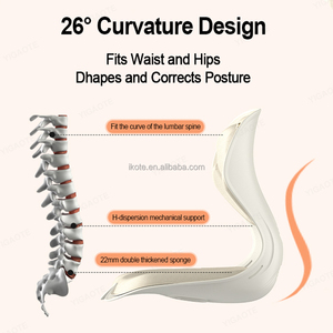 Ergonomischer tragbarer Korrektur stuhl mit Rotlicht-Heißkompressions-Vibrations <span class=keywords><strong>massage</strong></span> - Product Image 2